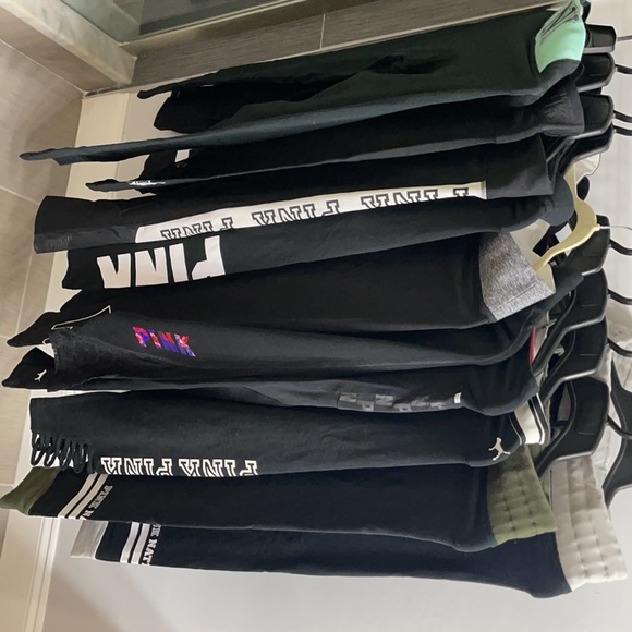 10 pairs of pink by Victoria secret yoga leggings - Picture 3 of 5